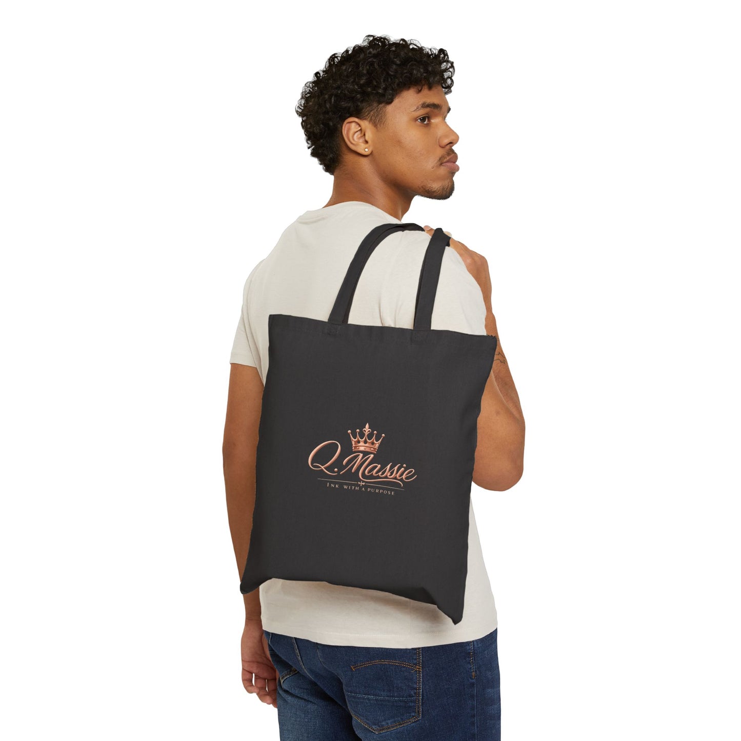 Tote Bag — "TOXIC WORKPLACE: CRYING FOR HELP" Graphic Cotton Canvas Tote